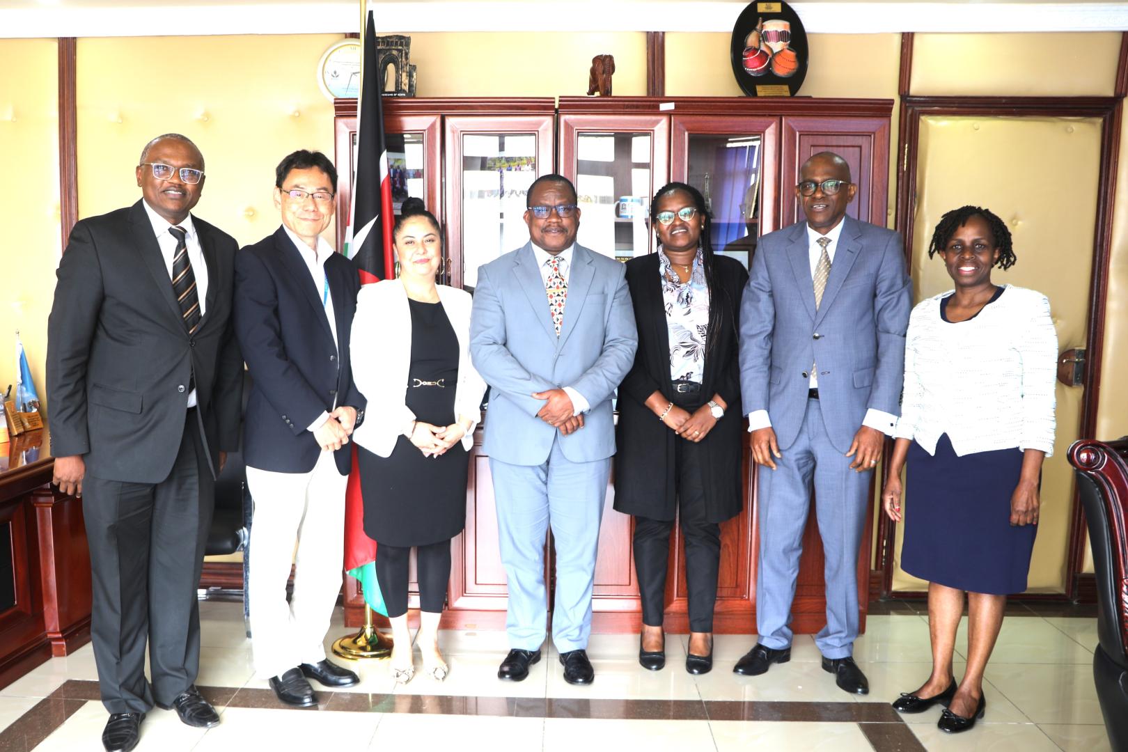 Read more about the article Courtesy call from the Chief of Education in UNESCO Lamine Mamadou Sow