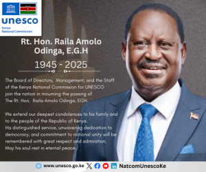 Read more about the article Rt. Hon. Raila Odinga message of condolence